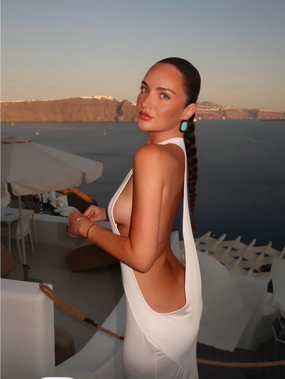 Bacino swimwear Alora maxi dress
